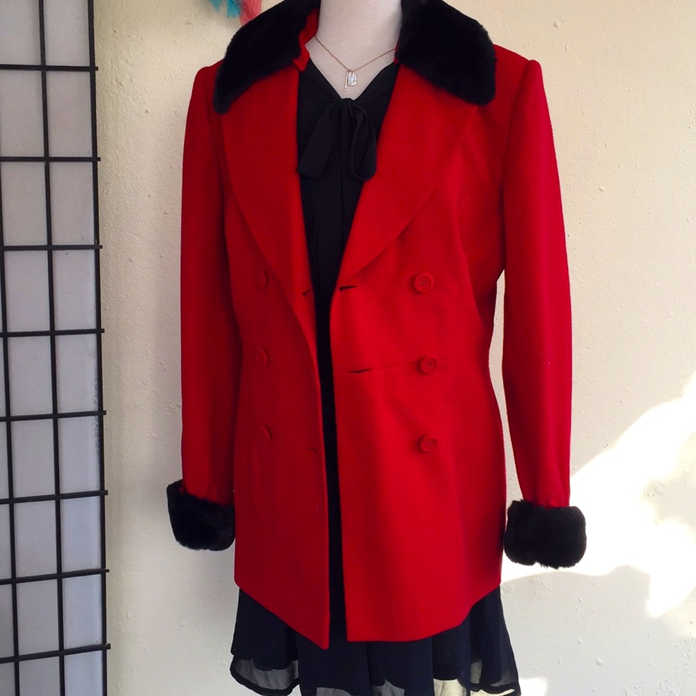 John Meyers Red Wool Jacket 🧥